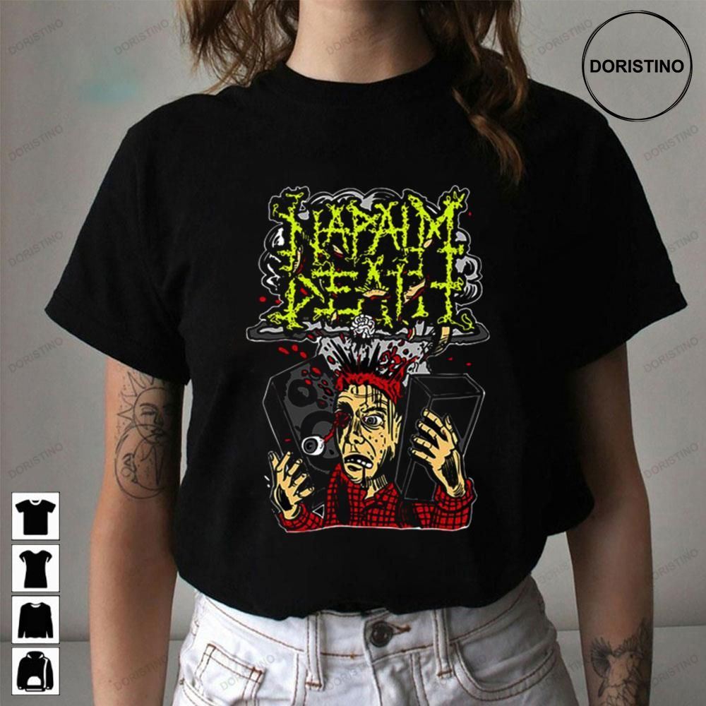 Cartoon Napalm Death New Logo Trending Style